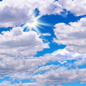 Partly sunny, with a high near 78. South wind around 10 mph.